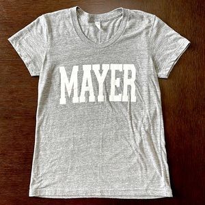 Official JOHN MAYER JM Logo T-Shirt Athletic Style Graphic Tee Soft Slub Knit